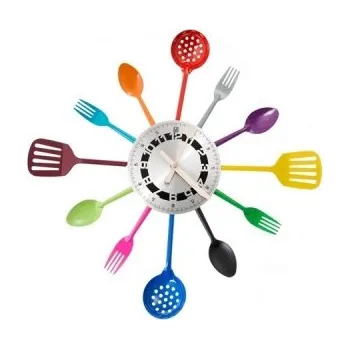 Hodiny Příborové hodiny - barevné