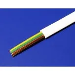 Goobay Kabel telefonní 4 žíly, bílý, 100% měď, 100m, AWG30 (50268)