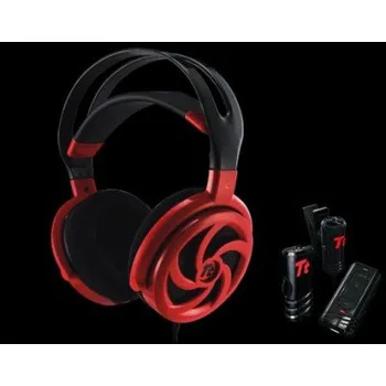 Sluchátka Tt eSPORTS herní sluchátka Shock SpinHD Red Bass Boost