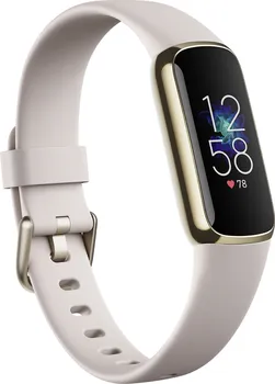 Fitness náramek Fitbit Luxe Gift Pack-Lunar White/Soft Gold