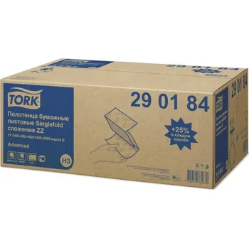 Papírový ručník Tork 290184 papírové skládané ručníky bílé 4000 ks