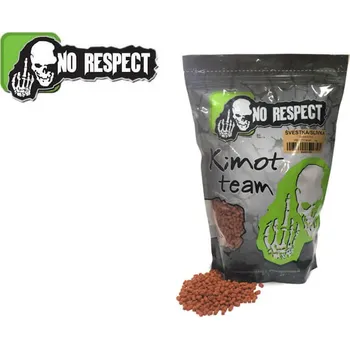 NO RESPECT Peletky Method / PVA 4mm Příchuť: Black Jack