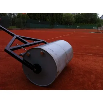 Travní válec Tenisový válec na antuku 1m dvoudílný hladký (+-50kg prázdný )