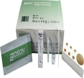 Diagnostický test Boson Biotech Rapid SARS-CoV-2 Antigen Test Card 20 ks