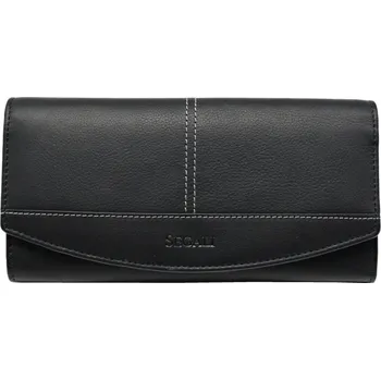 SEGALI Dámská kožená peněženka SG-27056 černá