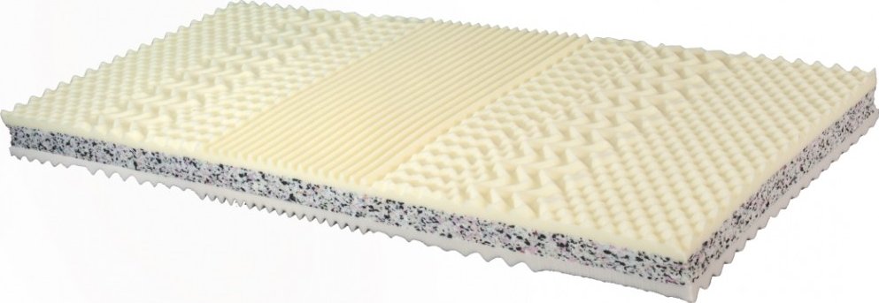 Matrimex Matrace Flexmedia Basic Rozměr 90 x 190, Potah Snow