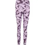 Vzorované dámské legíny Sinja, PINK-WHITE, X/L