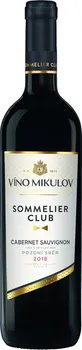 Víno Víno Mikulov Sommelier Club Cabernet Sauvignon 2018 pozdní sběr 0,75 l