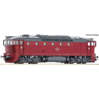 Modelová železnice ROCO 71021 H0 Dieselová lokomotiva T478.3089 "Brejlovec", ČSD, Ep.IV, DCC ZVUK RO71021
