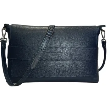 My Love Bag kožená crossbody přes rameno modrá matná