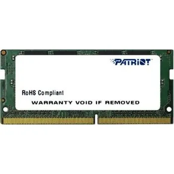Operační paměť Patriot/SO-DIMM DDR4/8GB/2400MHz/CL17/1x8GB