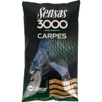 Návnadová surovina Sensas krmení 3000 Carp (kapr) Balení: 1kg