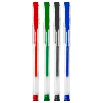 EASY STANDARD Sada gelových per, 4 barvy