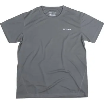 Pánská móda Spokey BECOOL 20 MAN Pánské funkční tričko šedé L (5901180336581)