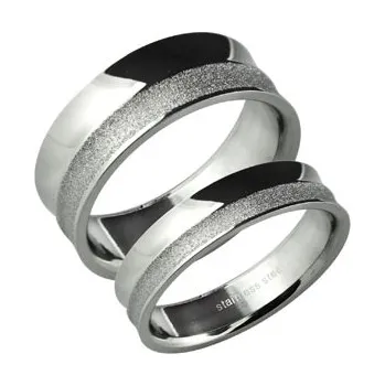 Prsten Šperky4U Pánský prsten šíře 8 mm - velikost 65 - OPR1418-65