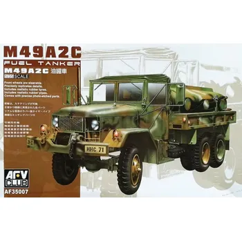 Plastikový model AFV Club 1/35 M-49A2C Fuel Tanker
