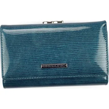 Peněženka Dámská kožená peněženka Gregorio LN-108 modrá