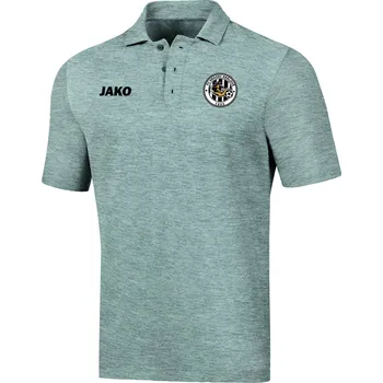 Pánské oblečení JAKO BASE triko s límečkem s logem FCHK vel. M, šedá