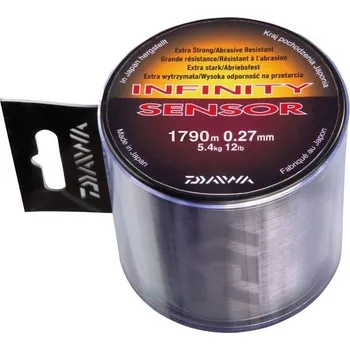 Daiwa vlasec Infinity Sensor 0,27mm - 0,36mm (1m - 3000m) Průměr-Nosnost: 0.27mm-5.4kg