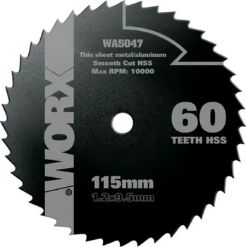 Pilový kotouč WORX WA5047 kotouč na dřevo/kov WX427