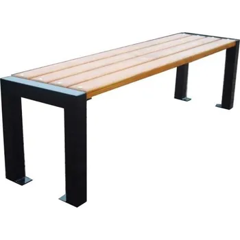 Zahradní lavice HTI Lavička Centrum I KA-K1004 Délka latí: 1500 mm, Typ ukotvení: klasické (šrouby), Barva konstrukce: bílá komaxit (RAL 9003)