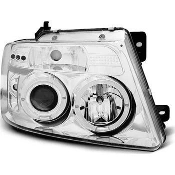 Přední světlomet TUNING-TEC Přední světla Ford F-150 MK11 04-08 Angel Eyes - chrom