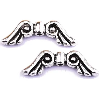 Dětské navlékací korálky Kovové korálky 7x21mm