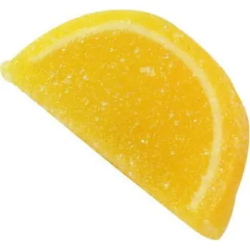 Bonbon Leonidas želé Citron, půlka plátku, cca 14-16g