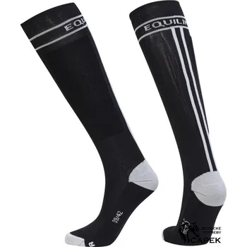 Podkolenky Equiline -CIREC- - Černá/006 - 35-38