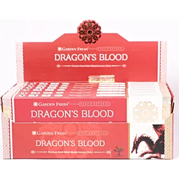 Vonná tyčinka Vonné tyčinky Garden Fresh Premium Dragons Blood - 12 ks - #48