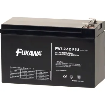 Záložní baterie FUKAWA Akumulátor FW 7.2-12 F1U (12V / 7,2Ah); 12341
