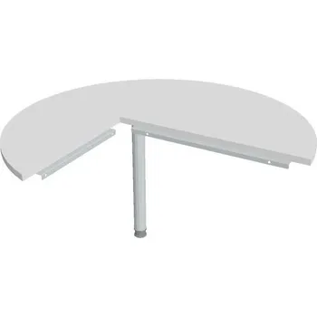 Kancelářský vozík HOBIS přídavný stůl jednací pravý - CP 22 P P, bílá + doprava zdarma