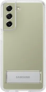 Pouzdro na mobilní telefon Samsung Clear Standing pro Samsung Galaxy S21 FE transparentní