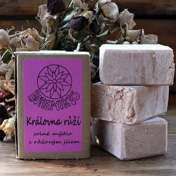 Mýdlo Solné mýdlo Královna růží 90g