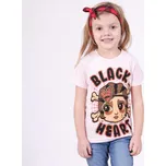 Dětské Triko BLACK HEART BETTY PINK Barva: Růžová, Velikost: 3-4-R