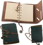 Verk Cestovní deník s kompasem zelený