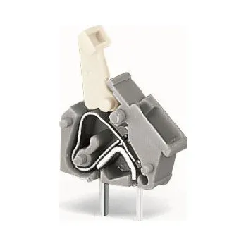 Elektrický konektor WAGO Svorka 256-743 s možností řadového připojení na DPS, sv.šedá 256-743