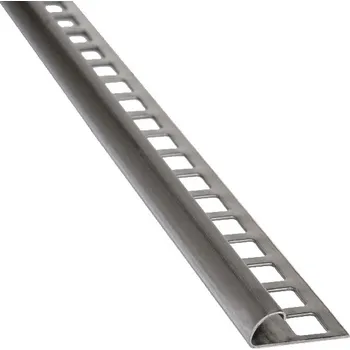 Stavební profil Nerez profil c 8 mm 250 cm brus