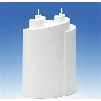 Výroba svíčky Polykarbonátová forma Dvojitá spirála