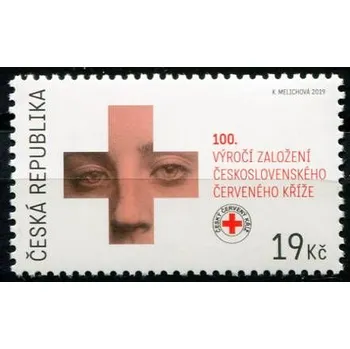 Poštovní známka Česká pošta (2019) č. 1053 **- Česká republika - Červený kříž