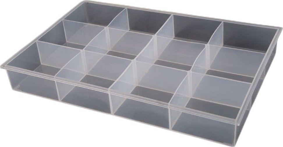 Plastic Storage Compartment / Box Organizer 23x34.5x4.5 cm