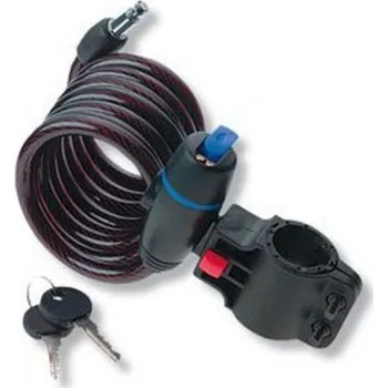 Zámek na kolo Spirálový cyklozámek BW 1360 | Moto a cyklo Zámky na kolo Lankové