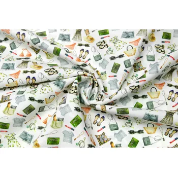 Bavlněné plátno trendy oblečení