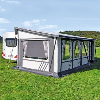 Outdoorové vybavení Celoroční předstan Frankana Freiko Allgäu Šířka: 500 cm, Hloubka stanu: 300 cm