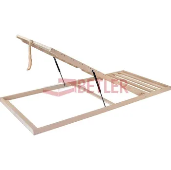 Postelový rošt Betler VÝKLOPNÝ LAŤOVÝ ROŠT BUK 17 ÚP 80x200x5cm, nosnost: 250kg