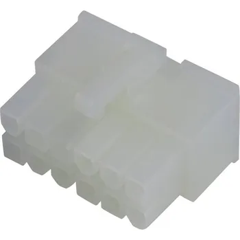 Elektrický konektor Molex zásuvkový konektor na kabel 12, rozteč 4.2 mm, 39012120, 1 ks Bag