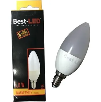 Žárovka Best-Led E14 5W tep.b.BL-E14-5Wsvíčka