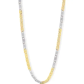 Řetízek Lillian Vassago Unisex řetízek Snail v kombinovaném zlatě LLV59-GCH009 Délka řetízku: 50 cm