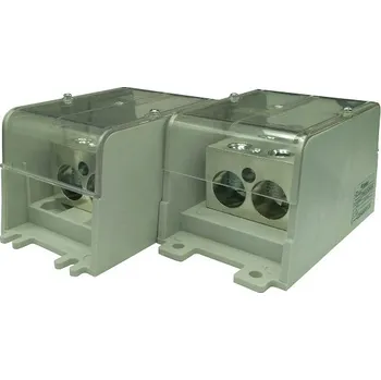 Stavebniny ELEKTRO BEČOV Svorka UTB-S 2×240 A šedá silová U2240AP21