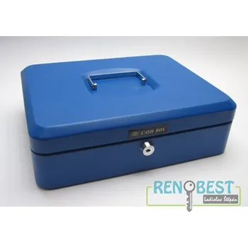 Příruční pokladna SATOS Příruční pokladna SR 5 9135H 300x240x90 Barva: modrá